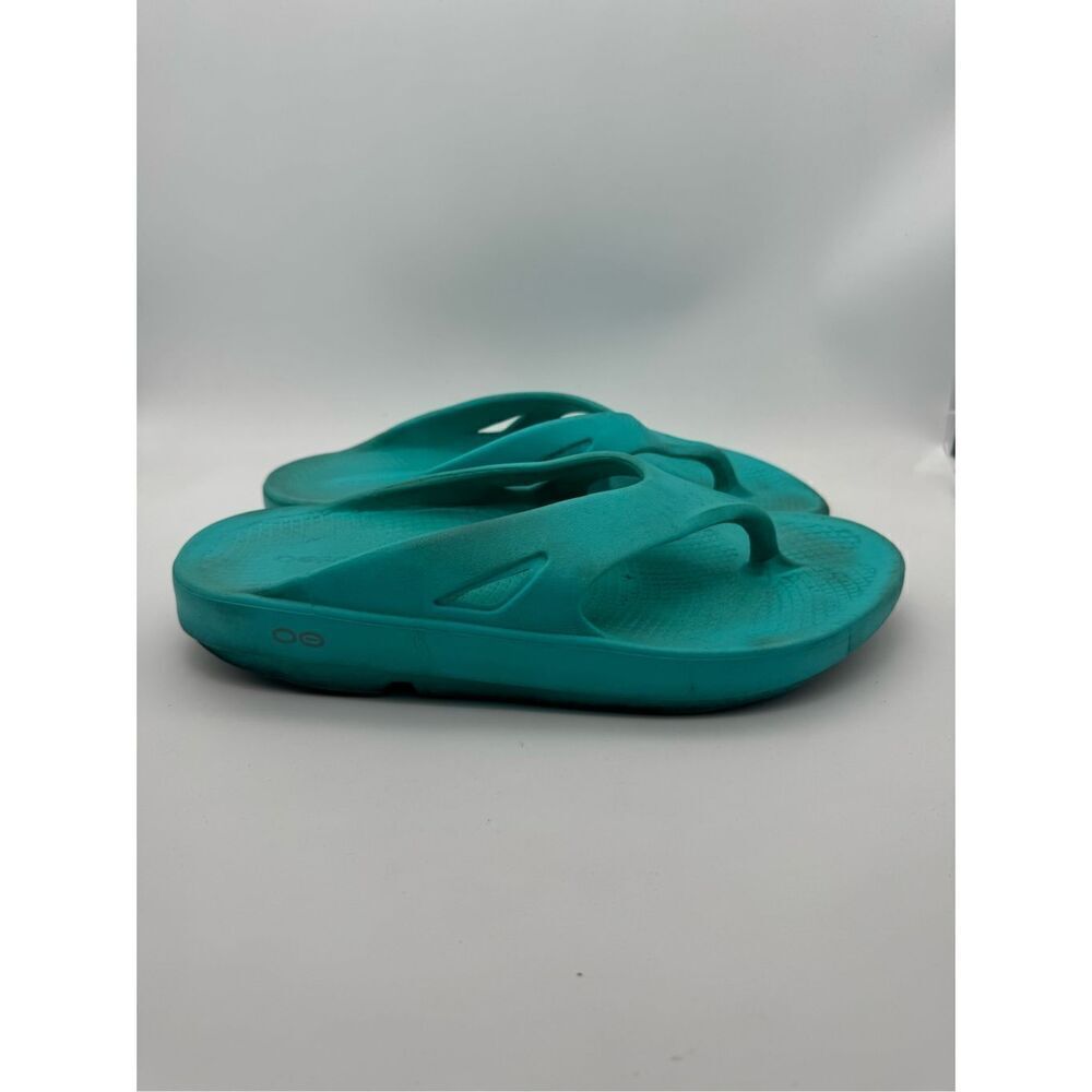 OOFOS OOriginal Impact Absorption‎ Recovery Sandals Teal M9-W11